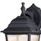 Westinghouse Fixture Wall Outdoor LED Dimmableable 9W Lantern, Black Clear Seeded Glass 6400100 - alternate 3